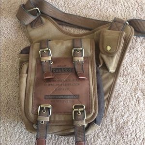 Canvass Crossbody Bag